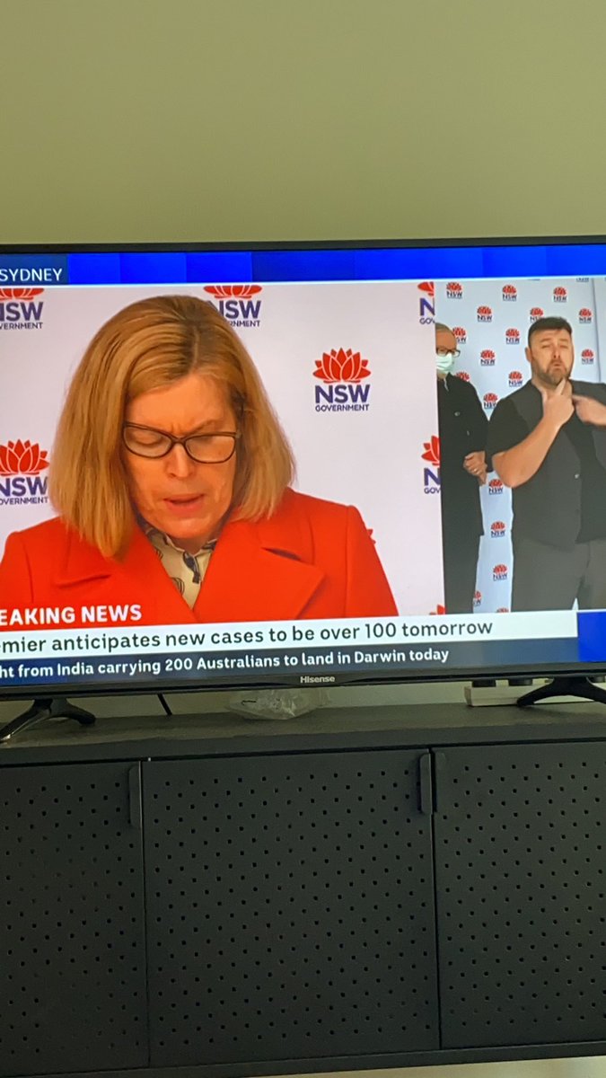 amy_lou_smith's tweet photo. We are all Kerry Chant’s glasses right now 😂. #nswlockdown #NSWHealth #COVID19 https://t.co/CXhKmgRYUq