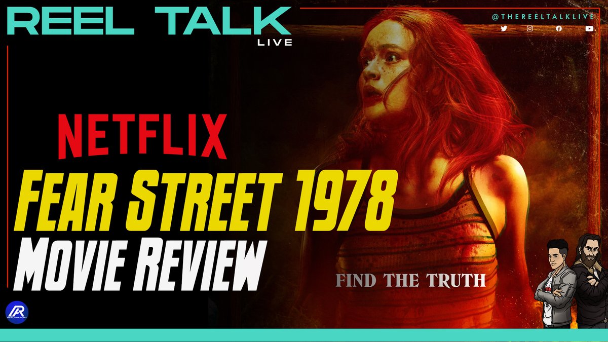 TheReelTalkLive's tweet photo. Fear Street Part 2 : 1978 REVIEW
#FearStreet #FearStreet1978 #FearStreetPart2 #Netflix
Watch now: https://t.co/X9XSNMjSa1 https://t.co/9F5i09LxtX