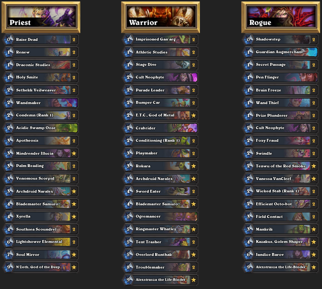 ToXavieR_'s tweet photo. Here are the results for today @OSCesports Leeroy Jenkins Cup #112

🥇🇨🇱@roj4ssHS 
🥈🇲🇽@Davistoss 

Roj4ss defeats Davistoss with a 2-0, Congratulations! Both secures a share of the $50 Prize Pool and also both receive a @HSReplayNet Premium Coupons. https://t.co/wJIBfblRHN