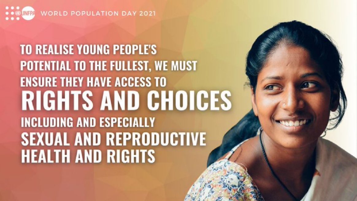 Happy #WorldPopulationDay! 🧡

#COVID19 is affecting the number of births in countries across #AsiaPacific and the world in different ways. 🤰

Despite the #demographictrends, one thing is clear:
sexual and #reproductivehealth and rights must be prioritized❗️

#RightsChoices4All