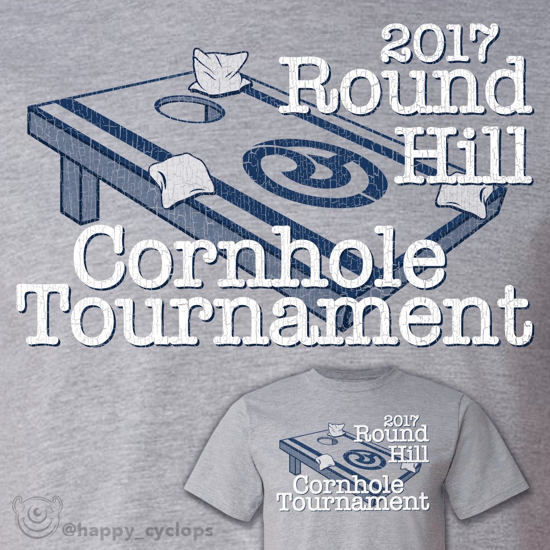 Happy_Cyclops00's tweet photo. T-shirt design by me for a local neighborhood's annual Cornhole Tourney (2017)
#design #tshirtdesign #cornhole https://t.co/hQg4hxEqMs
