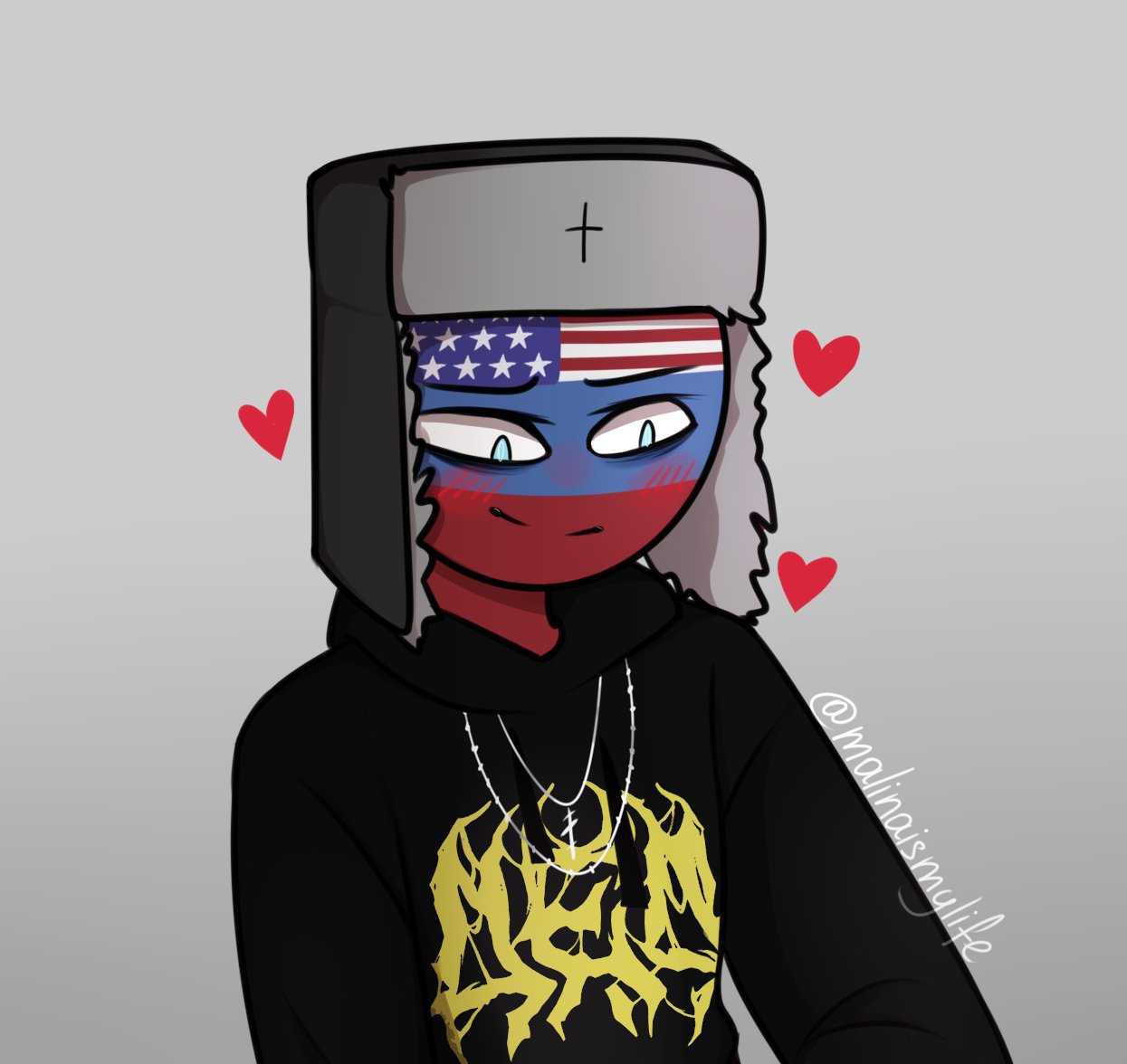 malinka🔞 on X: #countryhumans #countryhumansrussia #russia https