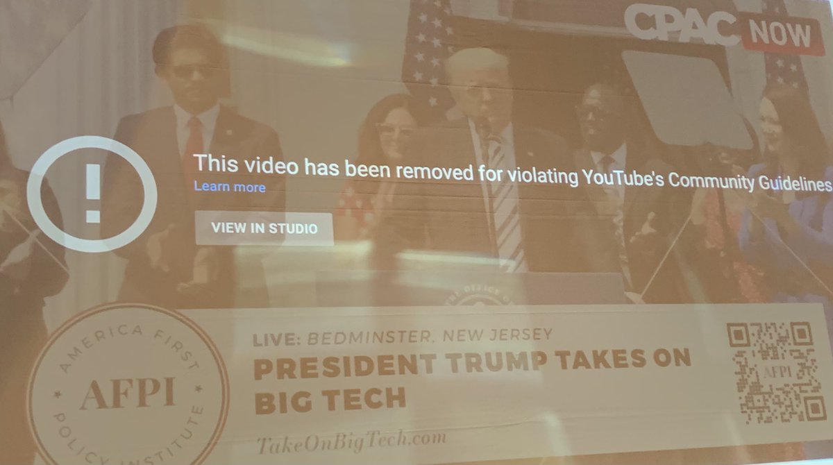 Eric_Schmitt's tweet image. The #BigTech oligarchs don’t want to be held accountable.

Anyone who cares about free expression should be outraged

It’s time  it’s time to #BreakUpBigTech! #CPAC2021 #CPACTX