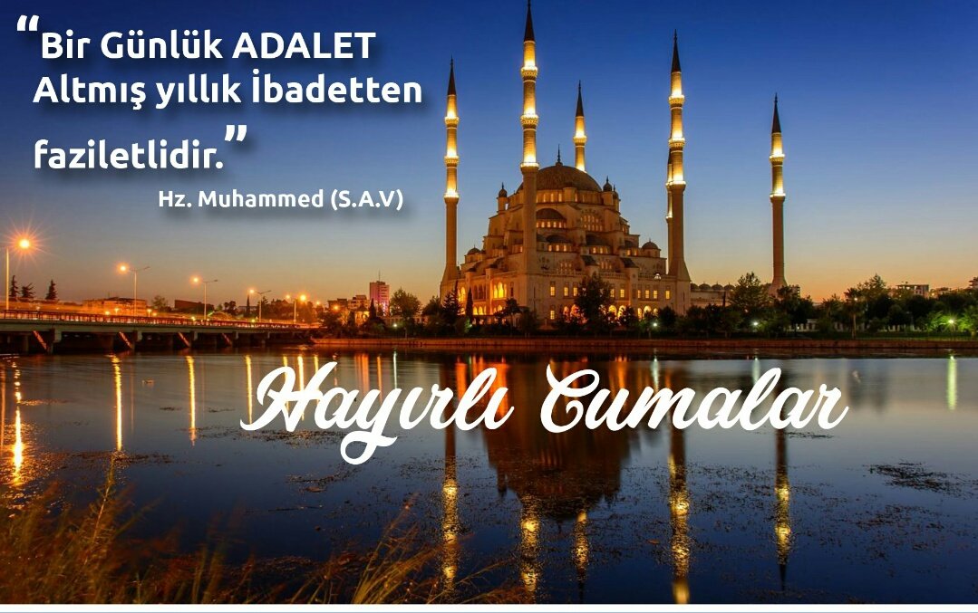 Haksızlıkların Giderildiği
Adaletin Yerine Geldiği
Menfaatsiz Yanında Durduklarımızın Menfaatsiz Yanımızda Durduğu
SAĞLIKLI MUTLU ve ÖZGÜRCE Sürülen Bir Ömrü
Tüm #esnaf Kardeşlerim İçin
Bu Mübarek CUMA GÜNÜ
Allahımdan Diliyorum.
#CekeHapisCezasıKalksın
<a href="/RTErdogan/">Recep Tayyip Erdoğan</a> <a href="/yilmaztunc/">Yılmaz TUNÇ</a> <a href="/BY/">Binali Yıldırım</a>