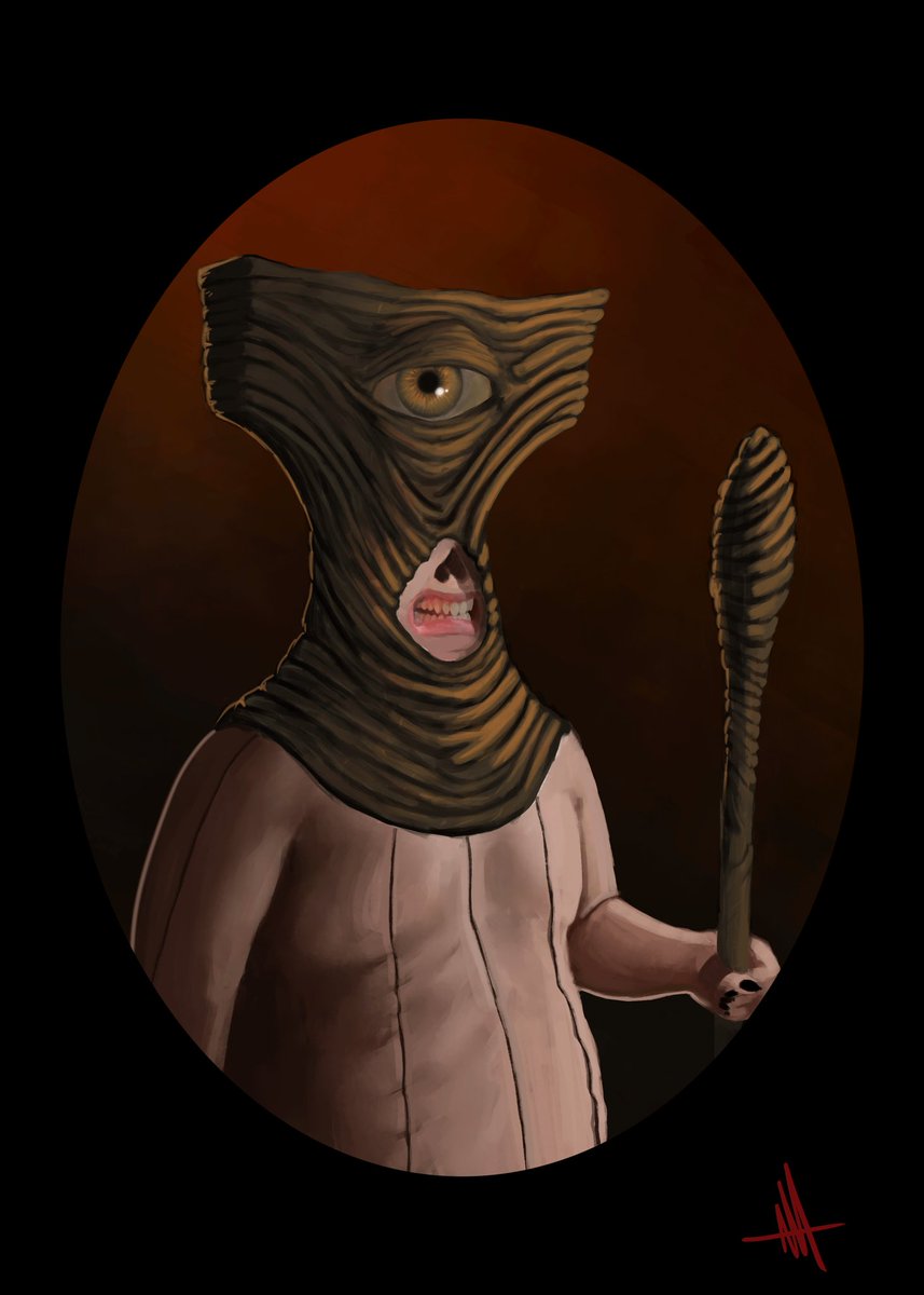 Max_Blackley's tweet photo. “Ø₦ⱠØØ₭ɆⱤ” #art #DigitalArtist #digitalart #digitalpainting #photoshop #creaturedesign #monster (sorry if the quality is a little low, still getting used to exporting artworks for Twitter🤘) https://t.co/TE8lJVzaxP