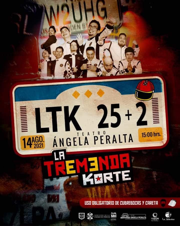 ¡Vamos a volvernos locos!
14 de Agosto. Teatro Ángela Peralta.
#NiUnPasoAtras #Resistencia #Seguimosenlaruta