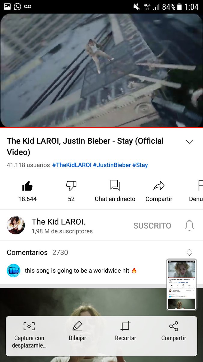 marinav25870783's tweet photo. Que alguien me explique cómo es que cada segundo me enamoro más y más de la voz de mi. Idolo por Dios @justinbieber te amo tanto dios ame este tema como suenan bien juntos @thekidlaroi 💜🔥👏👏👏👏👏 #StayIsComing https://t.co/LJW2B5d7L6