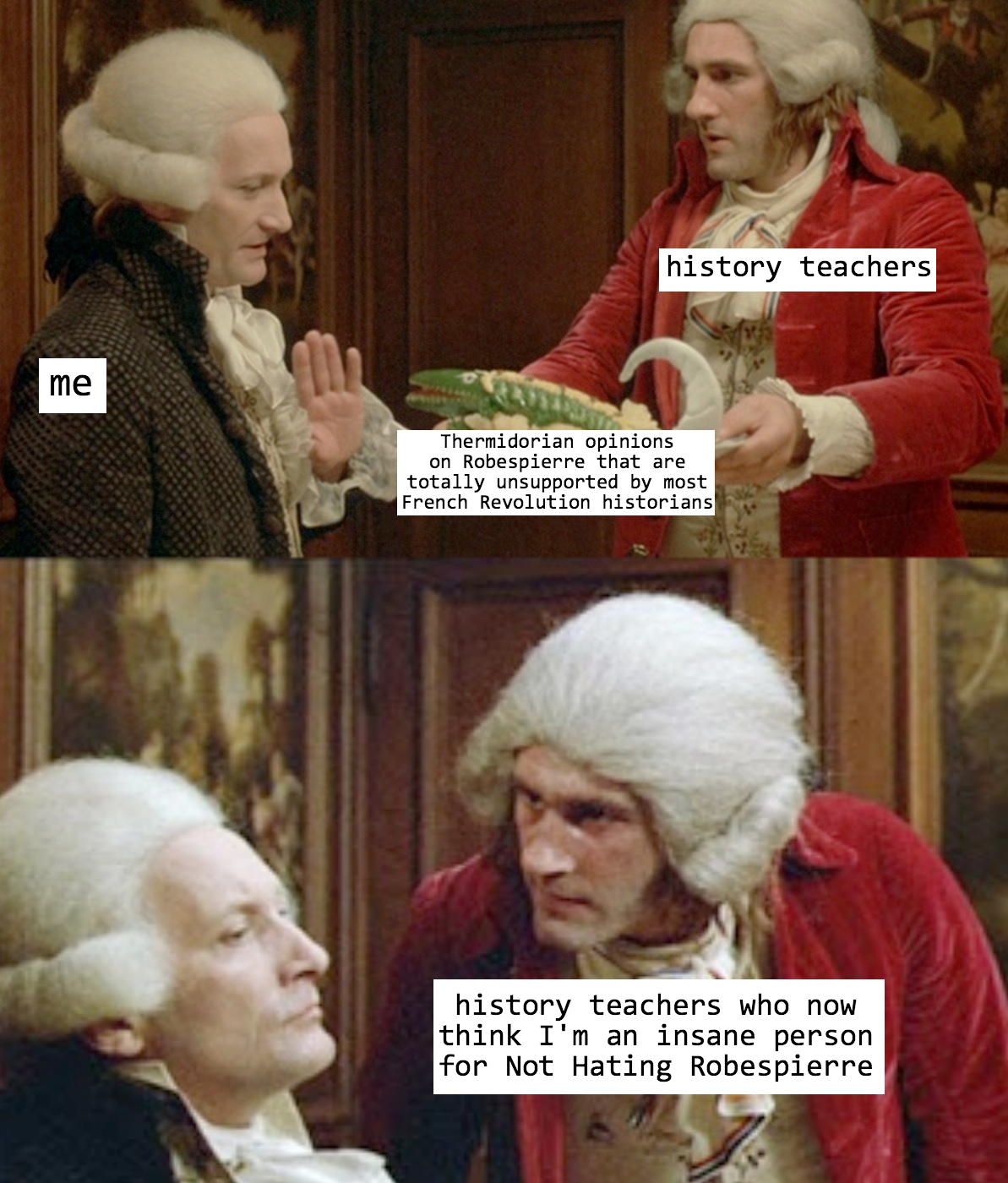 jean paul manlet on X: "#robespierre #danton #meme #historymeme  https://t.co/XlAEVPkyMQ" / X