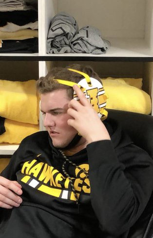 CFB247's tweet photo. Jared Kramer
Iowa, Equipment Manager 2015-2019 https://t.co/SpZsmQl8kg