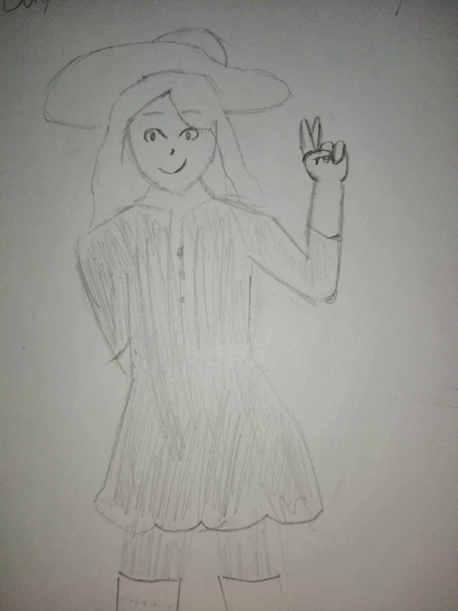 Day 8 was Sun lass, the mascot of the famous Sunglass! 
Again, it's not in color yet...

This time with the picture added... 

#Rubensartmonth