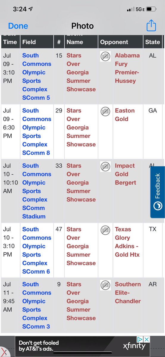 So excited for this weekend at Stars Over Georgia in Columbus! <a href="/SluggersWoolums/">Louisville Lady Sluggers - Woolums 18U</a> <a href="/UNASoftball/">North Alabama Softball</a> <a href="/Lindsey_T32/">Lindsey Thompson</a> <a href="/CUPhoenixSB/">Cumberland Softball</a> <a href="/LMU_Softball/">LMU Softball</a> <a href="/DavidRMontoya4/">David Montoya</a> <a href="/unionkysoftball/">Union (KY) Softball</a>
