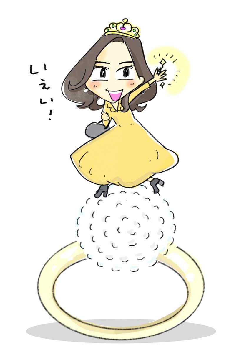 かとうとおる アクセサリーネットショップ Dairy Luxe 主宰 山崎明子さんの似顔絵イラスト描かせて頂きました わーい T Co 5nzay5zlwj Illustration