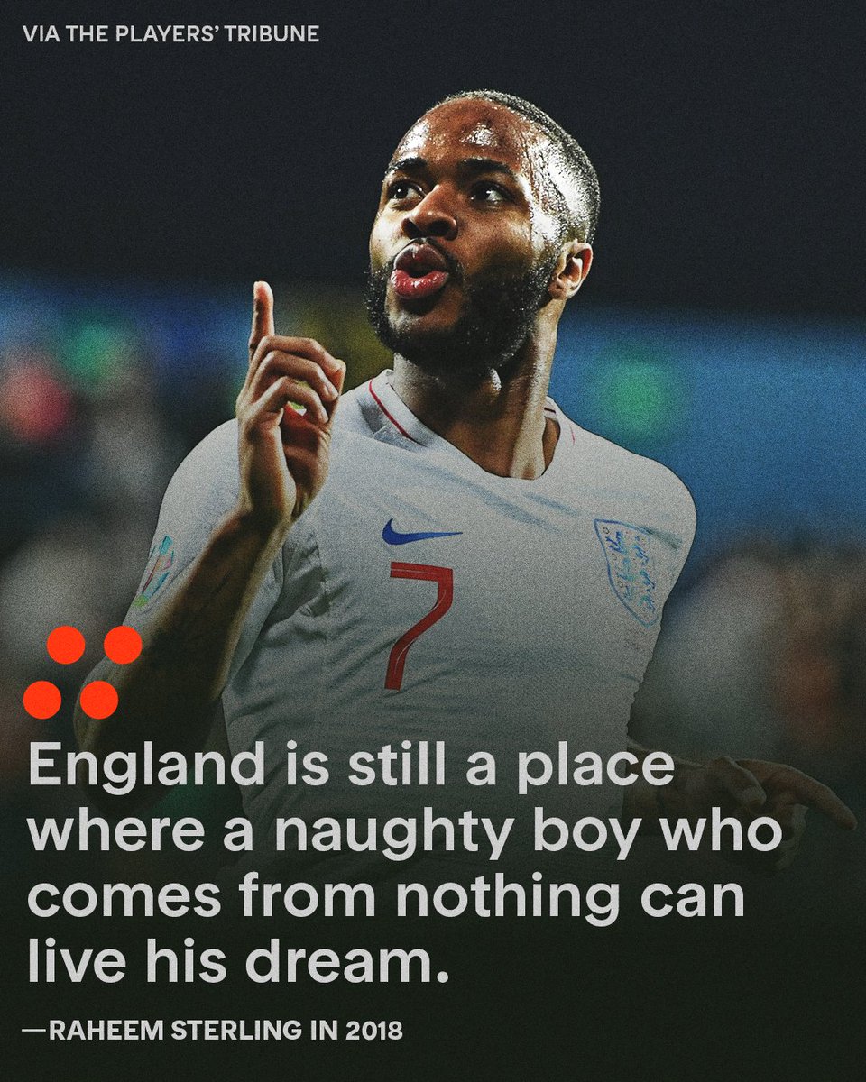 Raheem Sterling's story is an inspiration to us all 👏