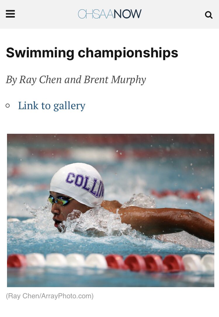 barbmartinAWWA's tweet photo. Love how my son ended up as the cover model for the Colorado boys state swimming champs photo gallery, and for the message of #diversity it sends, whether intentional or not! #NoWaterNoSwimming #NoWaterNoPool #ProudMom https://t.co/yGF5R9eno7
