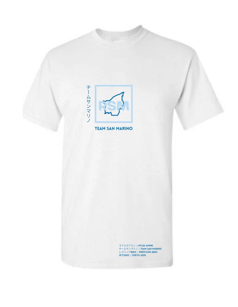 Less than 30 days until I compete in the Tokyo Olympics! AKA the perfect time to drop the Official San Marino Wrestling tees 😏

Order here: ⬇️ nothoughtclothing.com/myles-amine