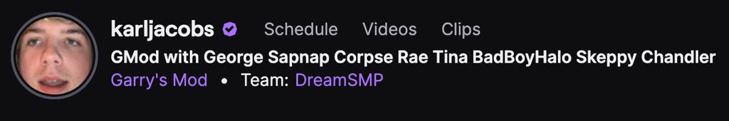 raeupdates's tweet photo. looks like rae will be in karl’s stream today!!

karl’s stream title: GMod with George Sapnap Corpse Rae Tina BadBoyHalo Skeppy Chandler https://t.co/euRE1EK5xc