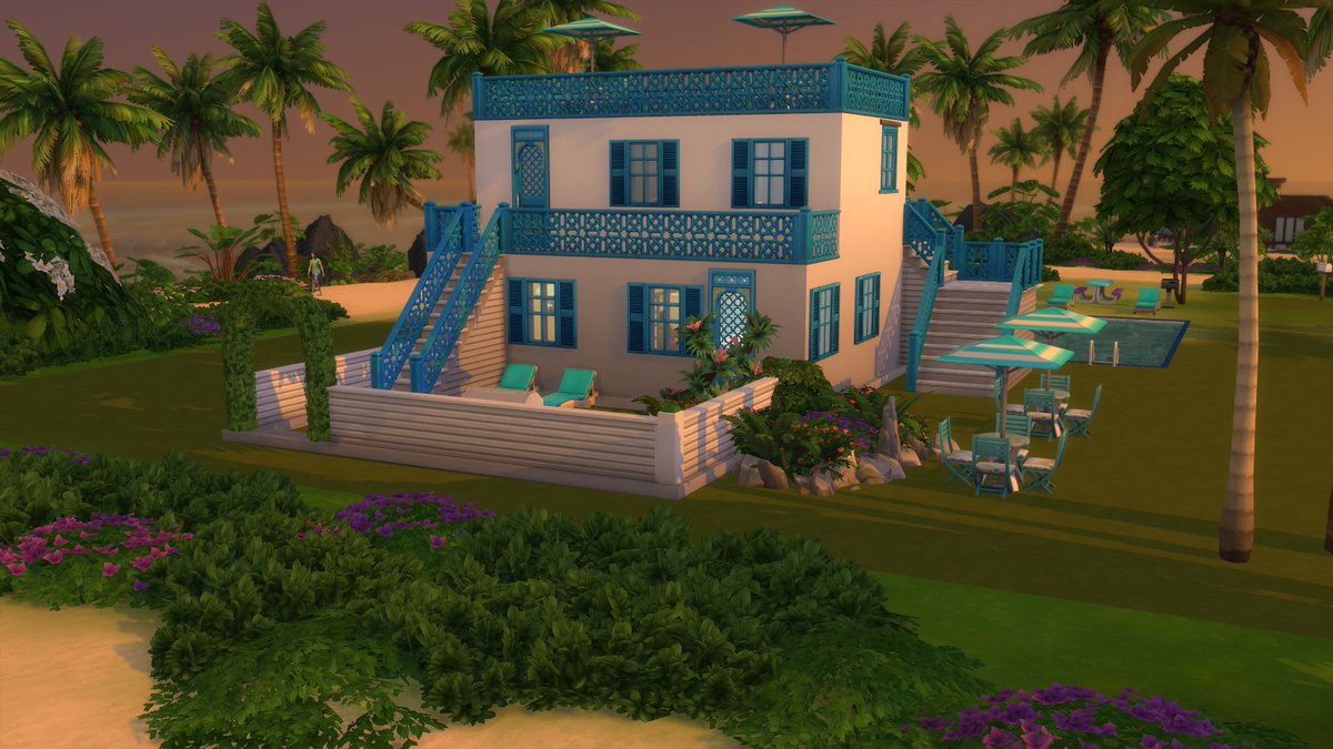 Stel85S's tweet photo. Here is my entry for the Ninni goes Greek challenge. 

Gallery name: Greece Guest House
#NinniGreek #ninnster00  I used bb.moveobjects.   Thank you Ninni, this was a great challenge.  I have never tried to build a house in this style, and am liking how it turned out. https://t.co/CgWhqivG68