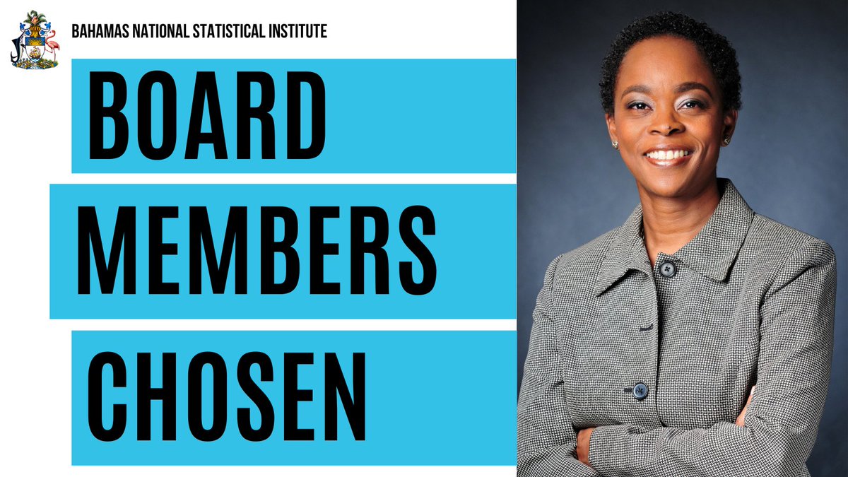 StatsBah's tweet image. BREAKING: Board members named for new Statistical Institute
⚫ New legal framework in place to transform national statistical system
⚫ Ms. A. Gabriella Fraser named Chairperson 
⚫ Bahamas National Statistical Institute (BNSI) has replaced the Department of Statistics 
#BNSI