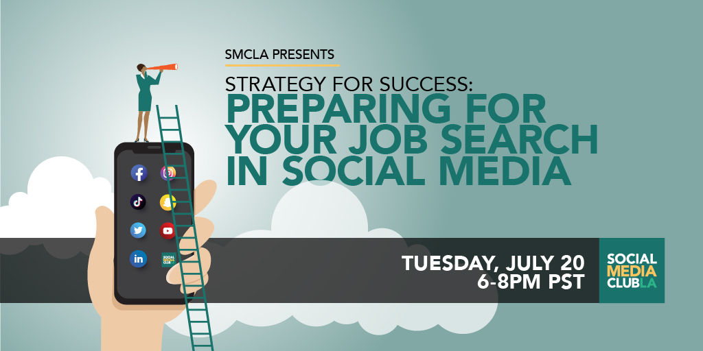 Are you seeking a job in #SocialMedia? Prepare for your search with our FREE workshop on Tuesday, July 20. Register here: eventbrite.com/e/strategy-for… #JobSearching #DigitalMarketing