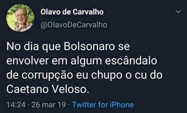 Ok, já chupou?

#bolsonarocagao