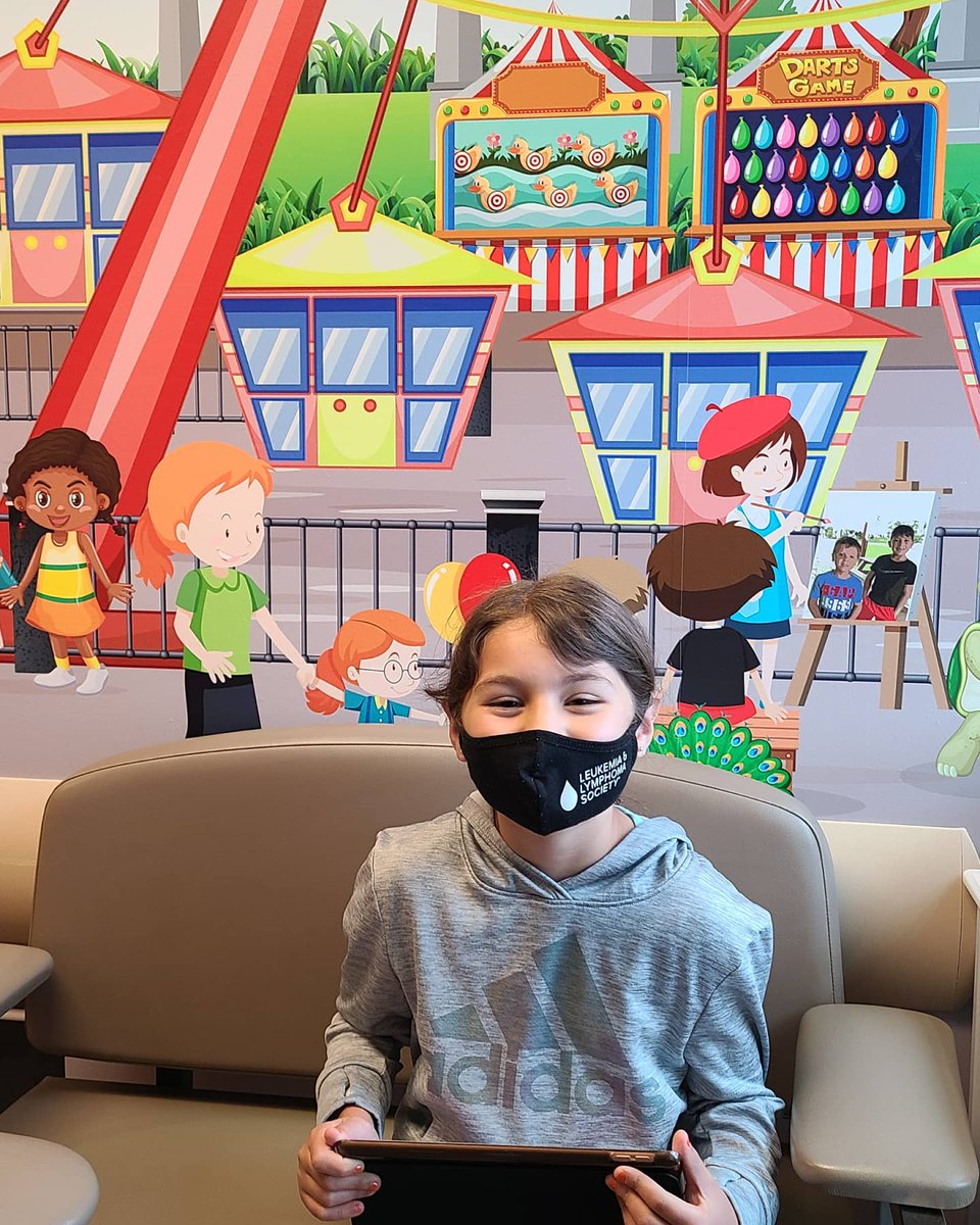 DeLuca_C's tweet photo. All clear check up @ChildrensPgh this morning. #BeatingAML #9BFamily #PediatricSurvivor #Survivorship #GoGold #HeroSquad #LLS https://t.co/SO1oYKSNA8