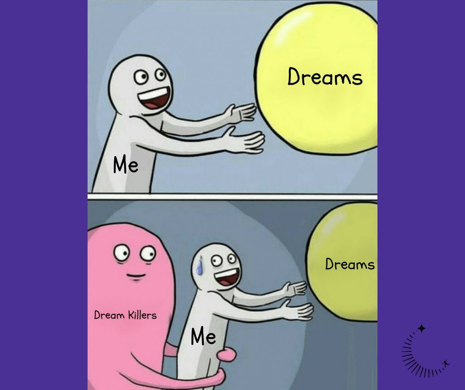 dreambookproj's tweet photo. Don’t let fear, insecurities, uncertainty, inertia &amp; your past get the best of you in catching your dreams.
Among the 5 what is your dream killer?
#Dreambookproject #Dreamcatcher #Dream2025 https://t.co/qUaELbrDv6