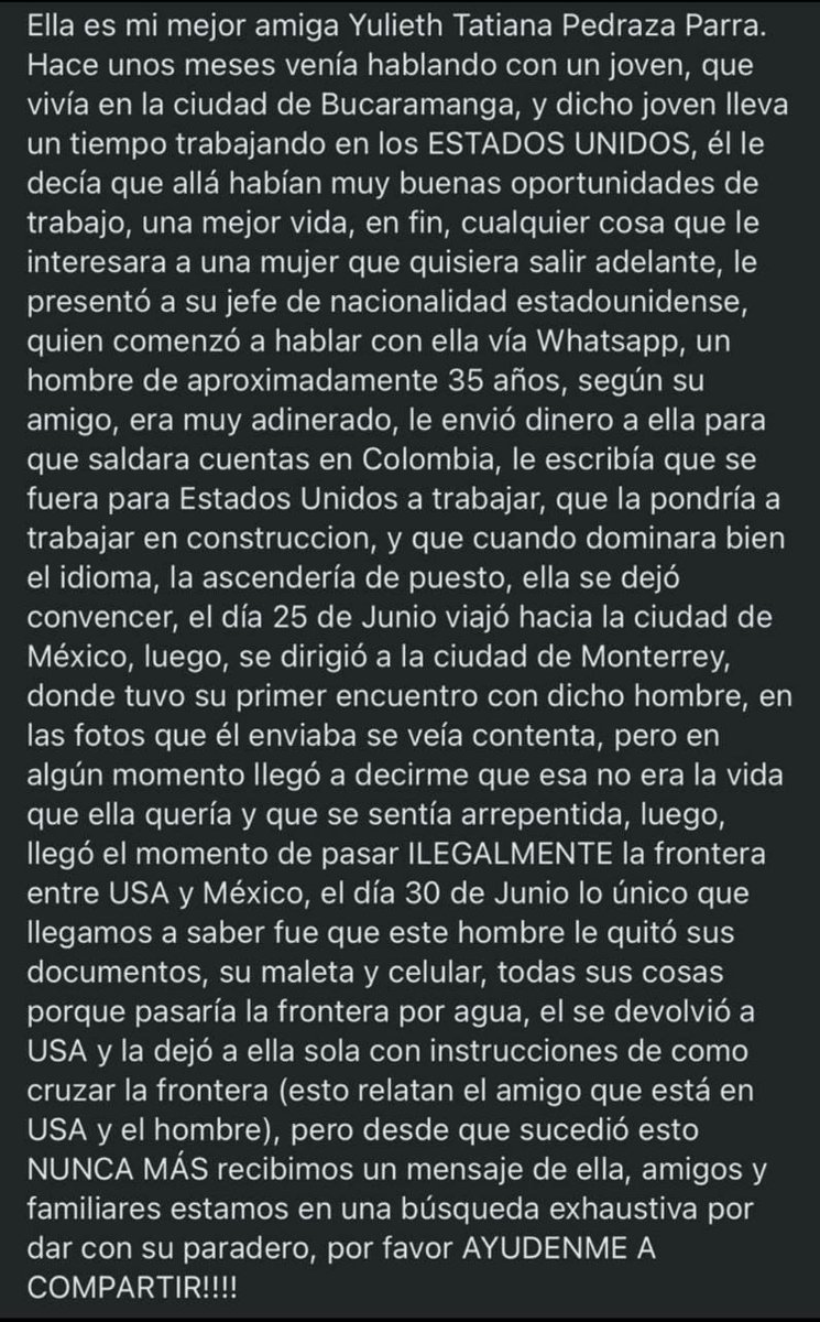 Pollito4440's tweet photo. Ella es una de mis mejores amigas  seria de gran ayuda que me ayuden de dando RT, tengo el corazón en mil, eres una guerrera y tengo toda mi fe en que estás bien flaquita. #SOS https://t.co/Ae7ZUGixfE