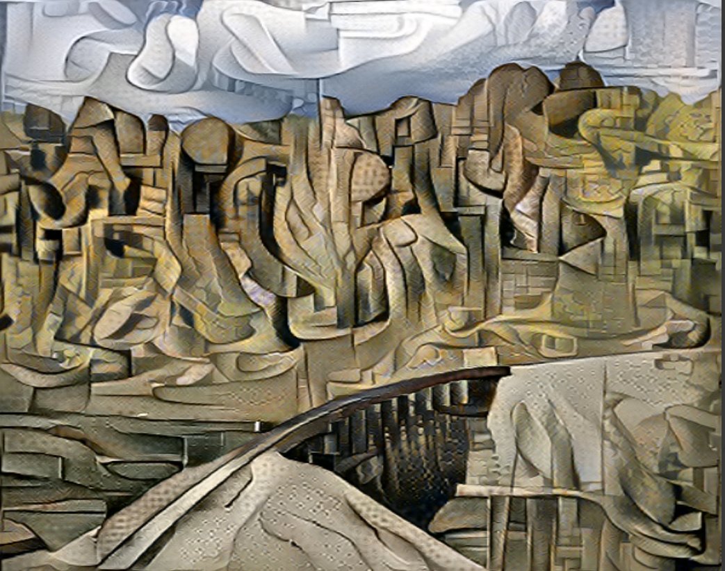 katzworld's tweet photo. I got a bridge to sell you better than water front I swear #NFT #NFTART #Computerai #thinkingAI 2.16 #xtz $xtz https://t.co/TLsa7VHySu @BazaarNfts https://t.co/qnfNw10RXW