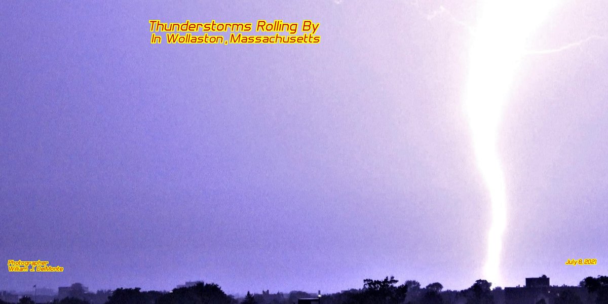 JazzzyBill's tweet photo. @joshwurster_ Thunderstorms early this morning 
 traveling through the south shore in #QuincyMa https://t.co/Oubier2LRP