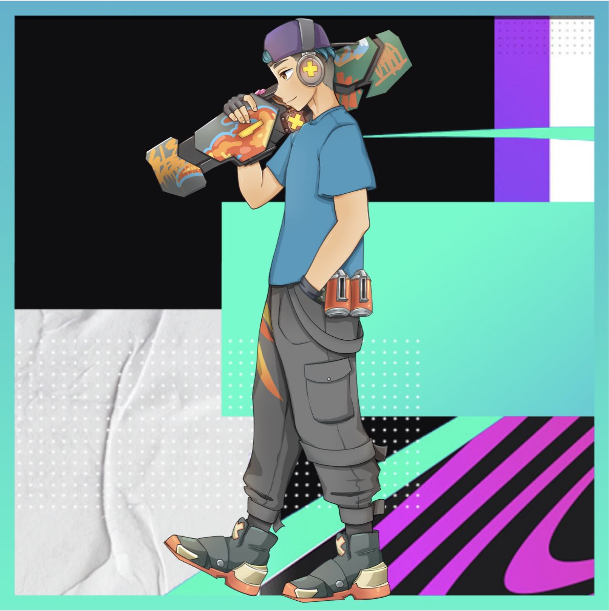 RyanRespawns's tweet photo. What can I say about @nookichu besides she’s one of the most creative and sweet individuals ever and her work shows through the warmth in her images. Privileged all my art and emotes are by her🧡🧡🧡

#twitch #lgbtqia #valorant #riot #gaymer #streamer https://t.co/2o82xLJ6JK