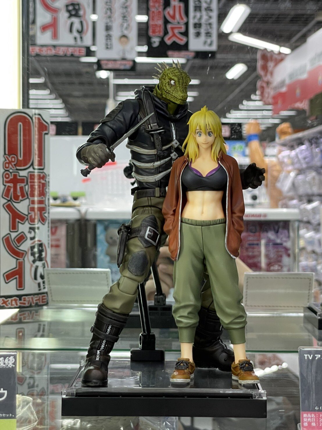 Amazon.co.jp: ドロヘドロ 1/12 Scale カイマン&ニカイドウ 1/12