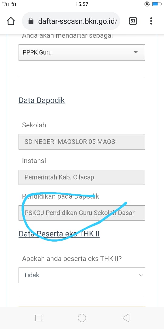 arnia7angles's tweet photo. @gtk_kemdikbud Selamat pagi min, maaf mau tanya teman saya kemarin mendaftar p3k tapi dalam data prodinya PSKGJ PGSD sementara harusnya S1 PGSD, nah apakah berpengaruh dengan kelulusan Adm seleksi P3Knya ya? Mohon pencerahannya terimakasih https://t.co/lX45qivdUY