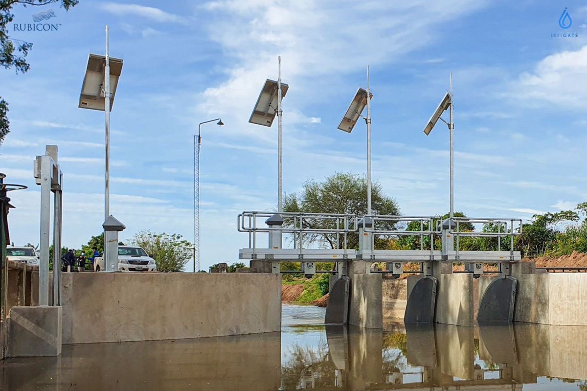 RubiconWater's tweet photo. Our first #irrigation #modernisation project in Argentina is now in full flight, #automating the supply of water for @SomosLedesma, one of the leading #agro-industrial companies in #Argentina. Ledesma can now control #flows with high levels of #efficiency. @Irrigatesrl https://t.co/xwy2k6OBxe