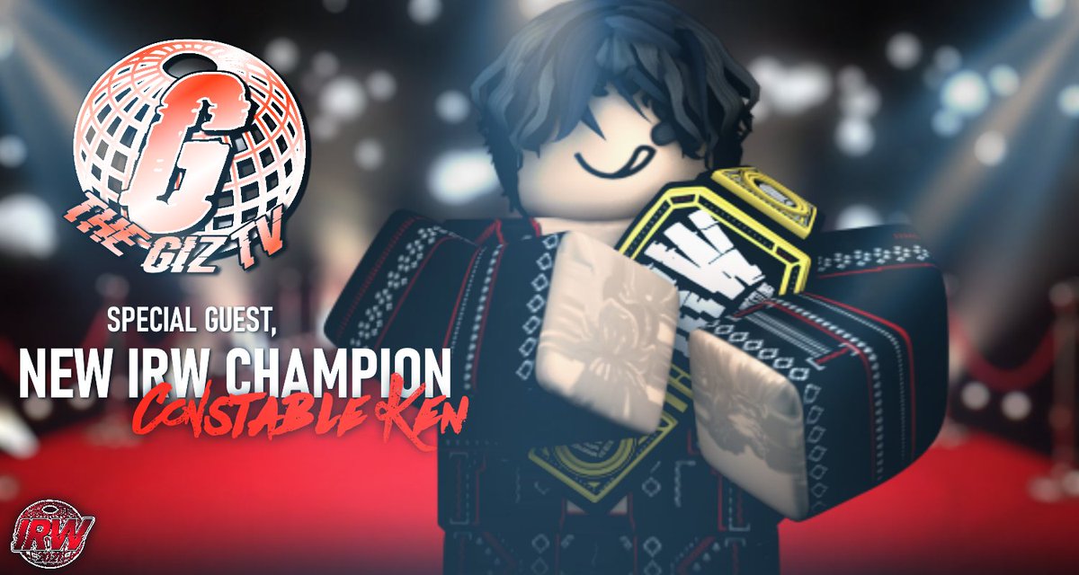 IRWMEDIAA's tweet photo. #IRWTIDES [THROWBACK #2] | FRIDAY 3PM ET/2PM 

The GIZ TV debuts tomorrow night on TIDES!
@GamerKendrick1 is proud to interview the BRAND NEW IRW Champion @ConstableKen1 
Don't miss out!

#IRW2021 https://t.co/WfUkNa5nDC