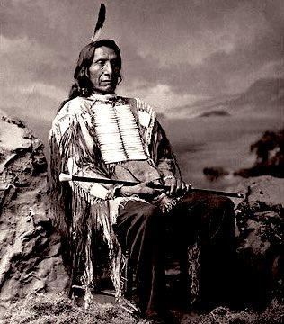 Native3rd's tweet image. “Look at me - I am poor and naked, but I am the chief of the nation.

We do not want riches, but we want to train our children right.

Riches will do us no good. We could not take them with us to the other world. 

We do not want riches.
We want peace &amp;amp; love.”

~ Chief Red Cloud