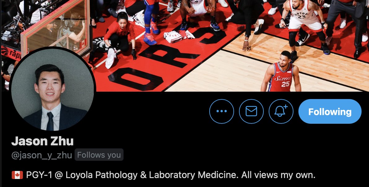 .<a href="/jason_y_zhu/">Jason Zhu</a>, this bio update hits different - welcome to the fam! #Path2Path #OnceALoyolan #LoyolaPath cc: <a href="/loyolapathology/">Loyola Pathology & Laboratory Medicine</a>