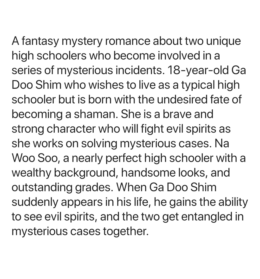 Aaaa okay I'll wait for this one
#ExcellentShamanGaDooShim