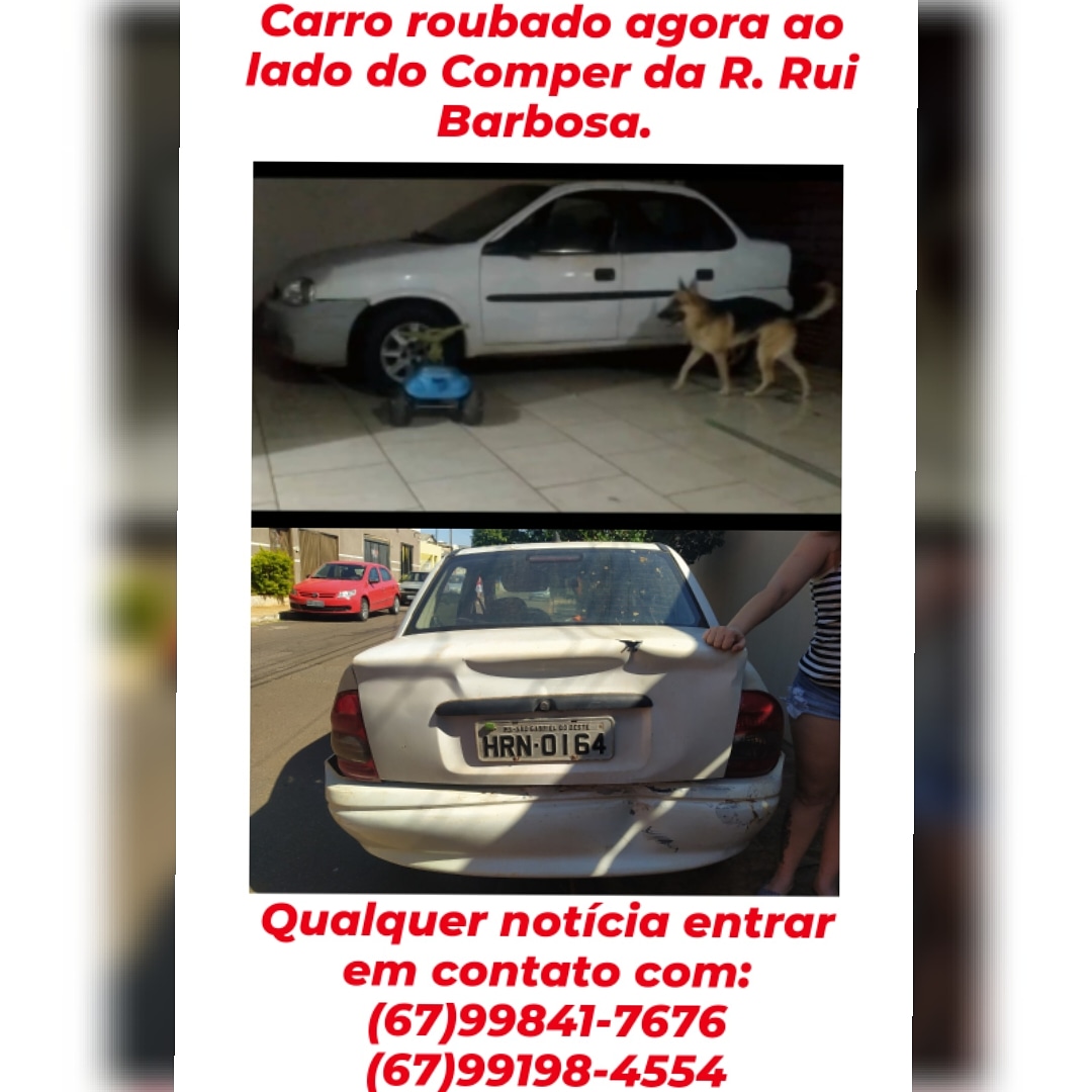 thescaa's tweet photo. esse carro foi roubado ao lado do Comper da Rui Barbosa, por favor da um rt aí pra alcançar mais pessoas. https://t.co/3ogJekPFFp