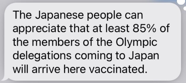 今回のバッハ会長発言 日本国内報道では内容が無害に丸められたようですが 以下zdfニュース動画 1分10秒 にて 英語で Can Appreciate つまり 感謝せい と明確に言ってます 全文は以下の通りで 担当記者が この発言は絶対流す と断言していたのが印象的です 今回のバッハ会長発言 日本国内報道では内容が無害に丸められたようですが 以下zdfニュース動画 1分10秒 にて 英語で Can Appreciate つまり 感謝せい と明確に言ってます 全文は以下の通りで 担当記者が この発言は絶対流す と断言していたのが印象的です