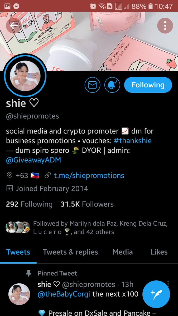 FMesarcia's tweet photo. @shiepromotes @Wildyam_riego @BatdogeBsc https://t.co/ZeK4K4HJZP