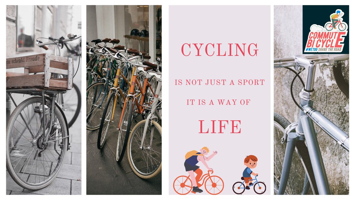 anandnc1983's tweet photo. #Cycling is not just a sport, It is a way of #Life
#FridayThoughts 
#Cycles4Change
#CommuteBicycle https://t.co/1Gq19pG8V4