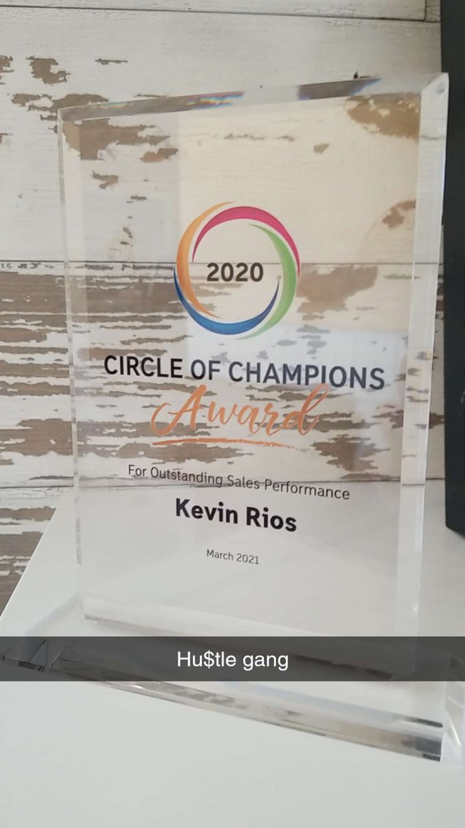 KevinRios_COB's tweet photo. TBT When Circle of Bosses meets Circle of Champions... It feels different when you get it on your own. #GrindOnBeastMode #NoHandOuts #BigNumbers #TurnAPandemicIntoABandemic #TMC https://t.co/EezT7rHQuj