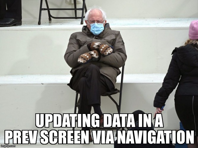 overflow_meme's tweet image. Updating data in a prev screen via navigation stackoverflow.com/questions/6831… #reactnative #reactnavigationv5