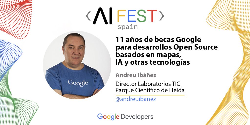 GDGMurcia's tweet image. El primer ponente que vamos a desvelar es... @andreuibanez 🎉

🔸️Nos presentará su experiencia muy cercana a Google desarrollando proyectos Open Source con estudiantes universitarios, haciendo hincapié en aquellos sobre IA.

#AIFestSpain @AytoCartagenaES @infoRMurcia