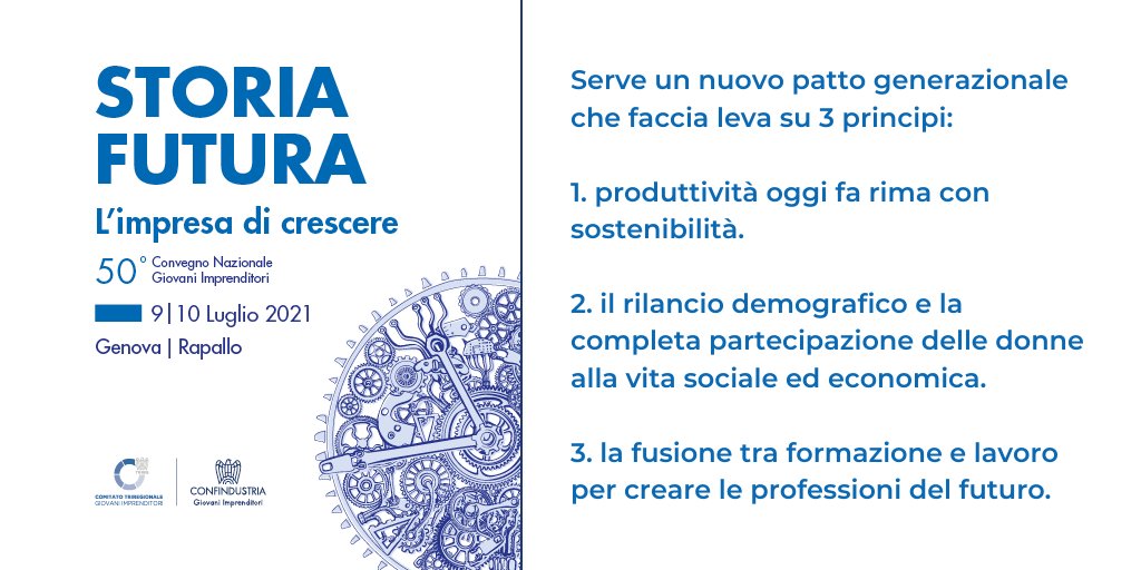 Il PNRR non è il biglietto vincente della lotteria, ma l’assicurazione sul futuro delle giovani generazioni, allora partiamo da noi, con un patto generazionale - <a href="/RiDiStefano/">Riccardo Di Stefano</a> #Storiafutura