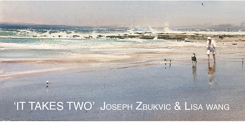 Don’t forget our ‘It Takes Two’ exhibition is on now! This exhibition showcases the stunning artworks of Joseph Zbukvic and Lisa Wang. Visit us in the Gallery, we're open seven days a week.