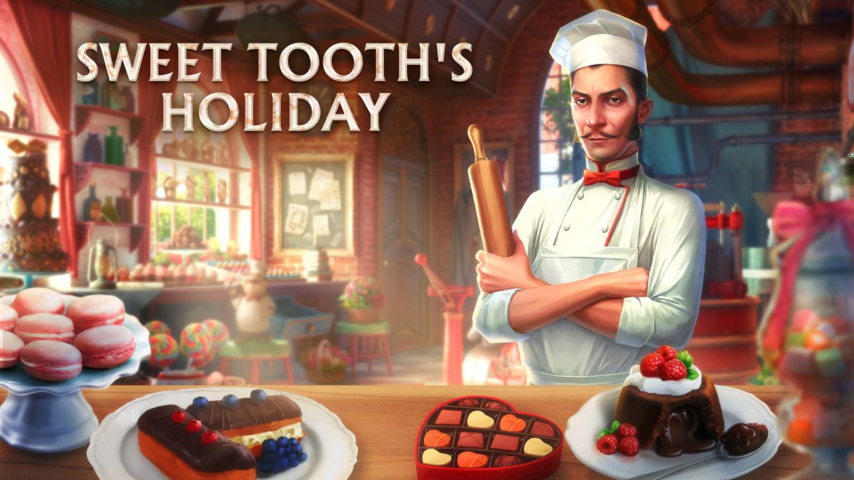 SeekersNotes's tweet photo. Hey Seekers! Today #Darkwood citizens celebrate the Sweet Tooth's Holiday. 🍭
Antoine did his best to prepare a special menu for you. 😋
Check it out!

#offer #seekersnotes https://t.co/tbyHcqPDeM