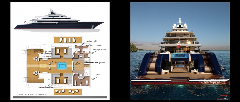 Hydro_Tec_Srl's tweet photo. The 120mt Columbus Classic gives guests an easy and direct access to the sea through the huge beach club located in the aft part of the Yacht, which includes a full SPA,Gym,bathing platforms and a covered pool with a nice waterfall drawing water from the pool above.
#hydrotec https://t.co/8o2Hdfs6N3