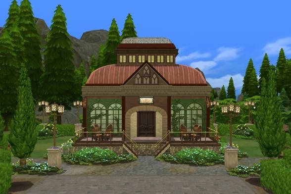 ladyredleafgam1's tweet photo. Magical Little Cafe - I just shared the The Magic Cafe Lot on #TheSims4 Gallery! #TS4 #Showusyourbuilds #TheSimmersSquad https://t.co/QUjvXNXFj1