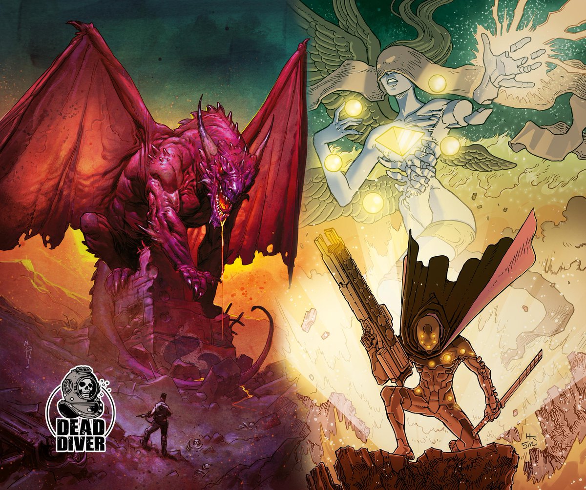 SinghRalf's tweet image. Meine Homepage ist noch im Aufbau, aber ihr könnt schon meine Hardcover Titel "Zinnober" (Band 1 und 2) und "The Impure" bei mir bestellen.
deaddivercomics.de/shop/